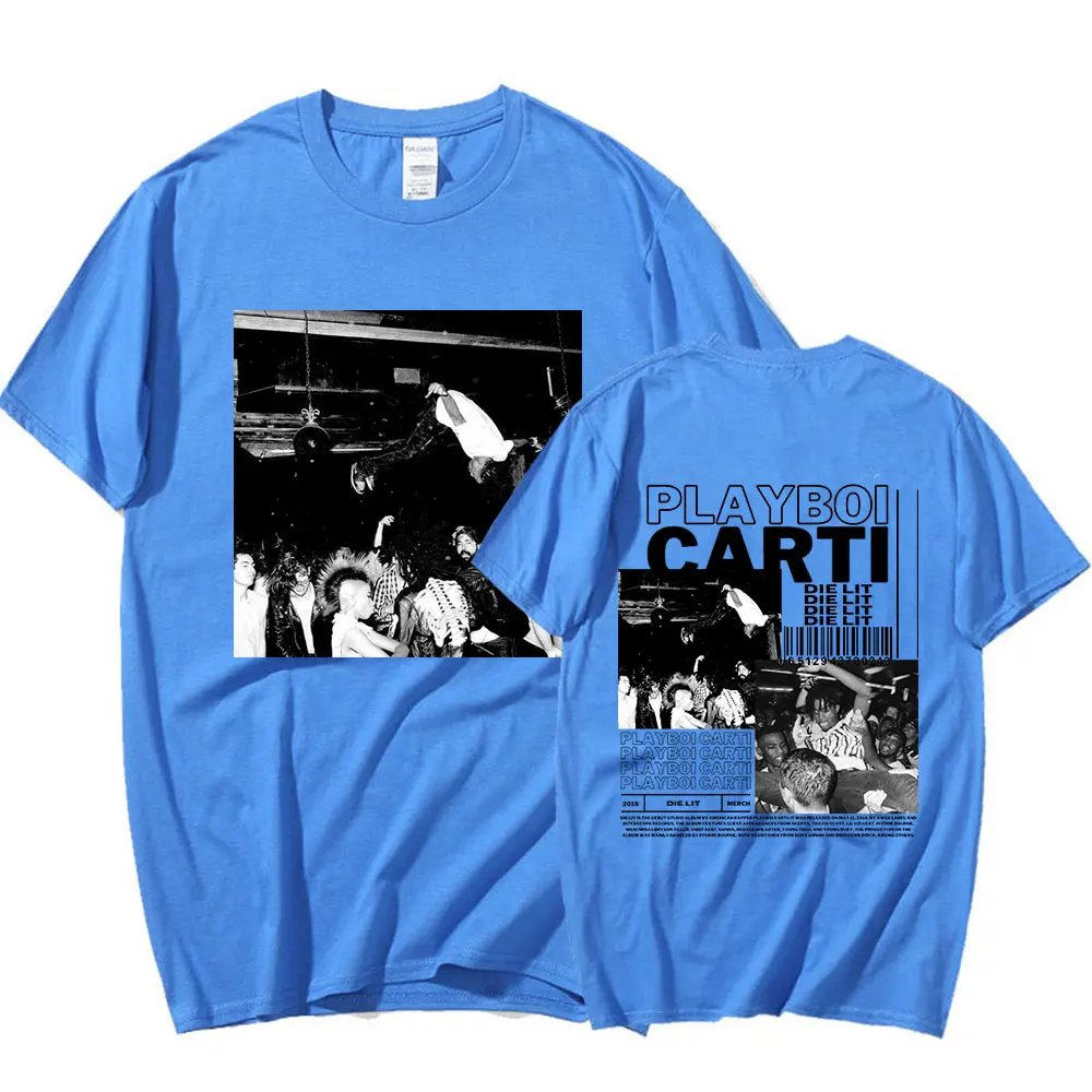 Rapper Playboi Carti Music Album Die Lit Graphic T Shirt Men