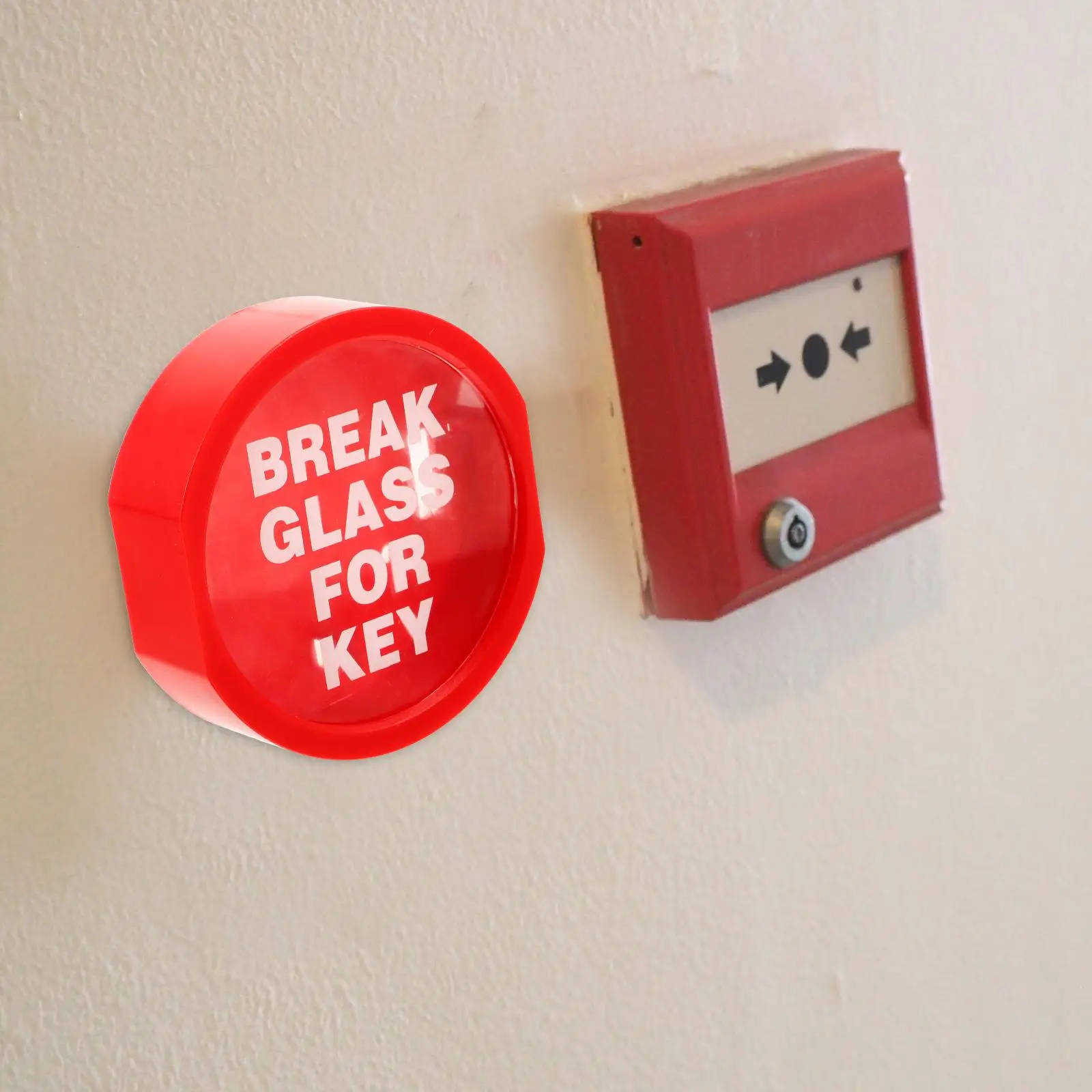 Box Boxes Lock for Keys Holder Glass Break Locker Emergency Door Plastic Travel
