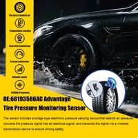 1/4PCS Tire Pressure Monitoring Sensor TPMS 68193586AC for Jeep Compass Chrysler 200 Pacifica Compatible with 68193586AC 433MHz - Image 2