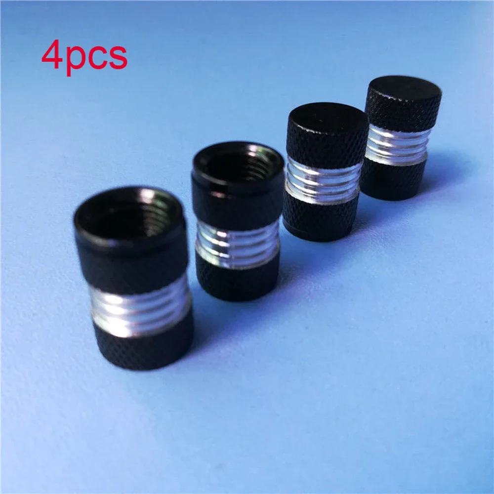 

4pcs Metal Universal Car Tire Valve Stems Caps Cars Bike Bicycle Tire Valve Cap Tire Wheel Stem Air Valve Cap Auto Accessories