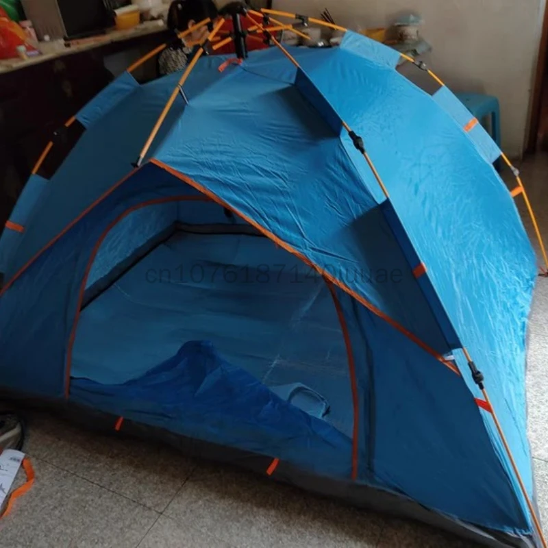 Fully Automatic Quick Opening Outdoor Thickened Sunscreen and Rainproof Beach Tent Outdoor Camping