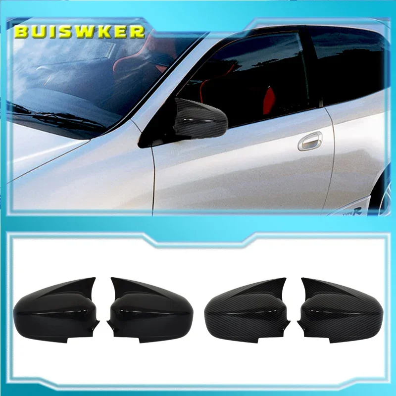 

Колпачки для бокового зеркала заднего вида из углеродного волокна с окном для Honda Civic 2004 2005