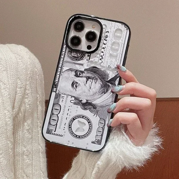 

2.0 Version Acrylic Upgrade Border 100 Phone Case Cover for IPhone 11 12 13 14 15 Pro Max Case for IPhone 14 Pro