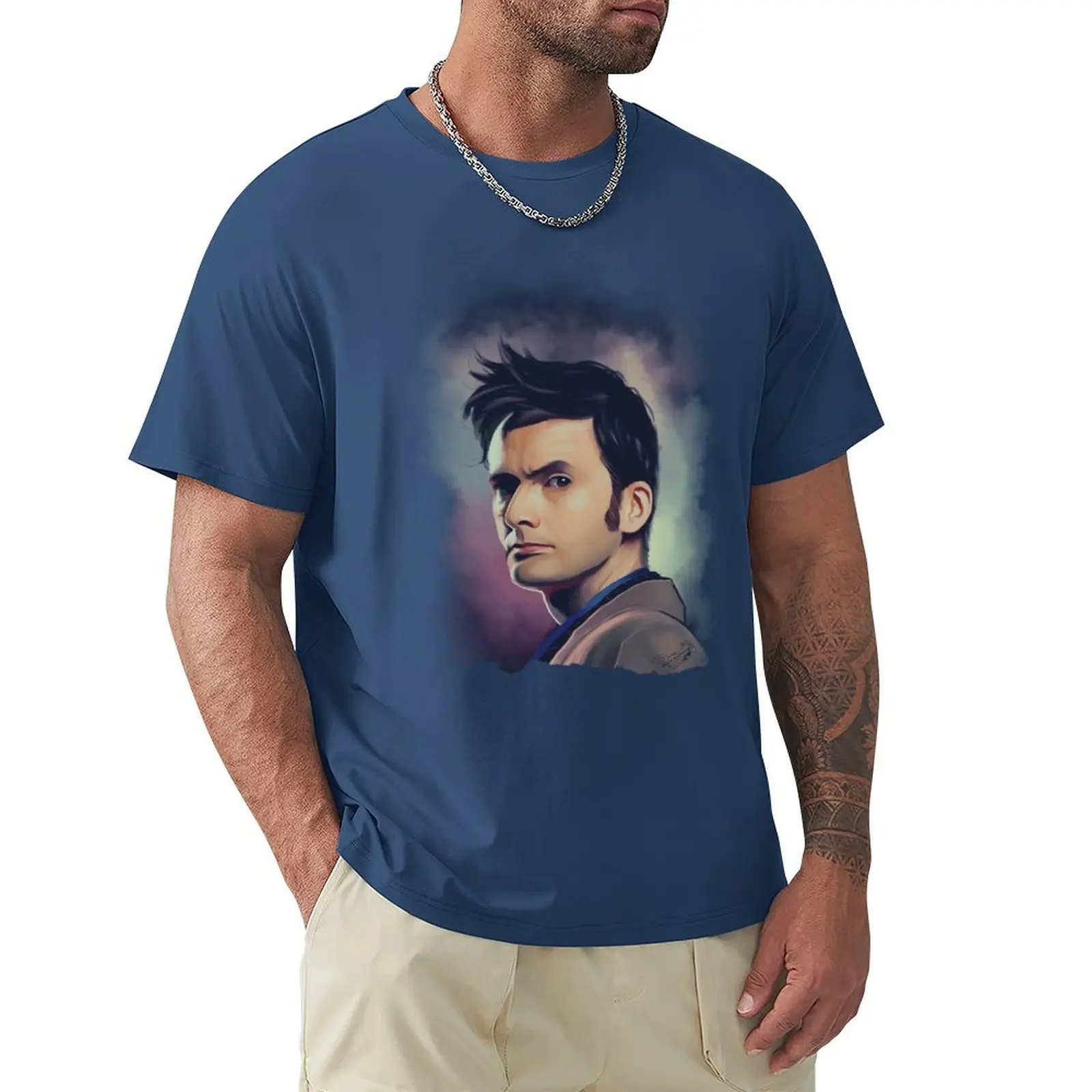 

David Tennant T-shirt for a boy sweat funnys clothes for men