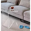 Internet Celebrity Transparent Acrylic Small Coffee Table Ins Style Sofa Bedroom Side Table Nordic Furniture Simple Modern 6