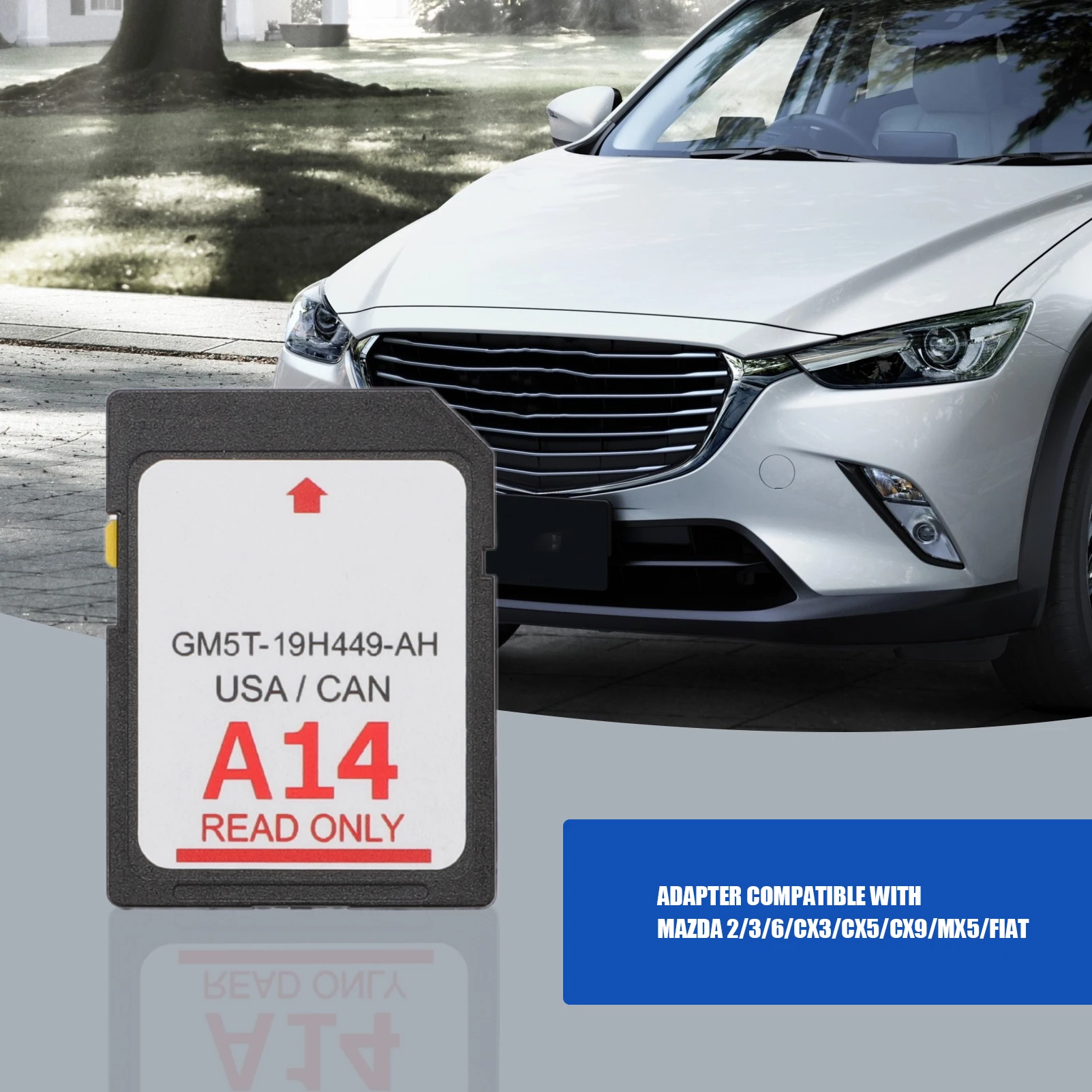 Gm5T-19H449-Ah Per 2023 Sync2 Ford Lincoln A14 Gps Map Navigation Sd Card Per Usa/Canada