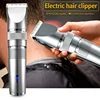 Professional Hair Clipper USB Rechargeable Hair Clipper Men Haircut Ceramic Blade Shave Hair Clipper 3