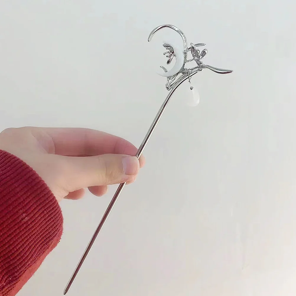 Hair Stick for Women Hairpin Chopsticks Pins Clips Bun Accessories Vintage Barrettes Long