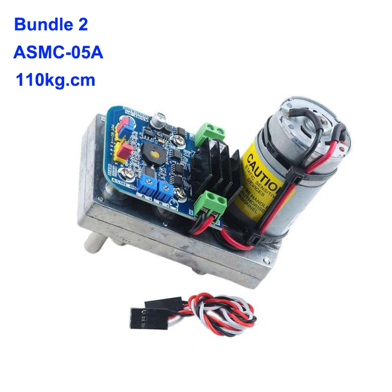 ASMC-05B/A Servo High Power Torque Support 12V~24V 180kg.cm /110kg.cm Large Robotic Manipulator/ Arm Plate ASMC-05B/A Upgraded