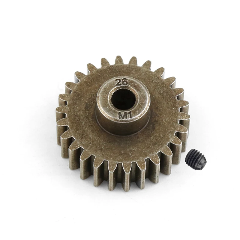 Pignone Ingranaggio Motore 26T 1.0M 5Mm 6497 Per Traxxas Maxx Hoss Rc Ricambi Auto Accessori