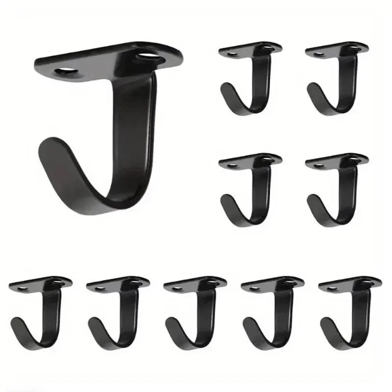StainlessSteelScrewMountedCeilingHooks,Under-ShelfTowel,HeavyDutyHangerForBathroomCabinetGarage-AliExpress13