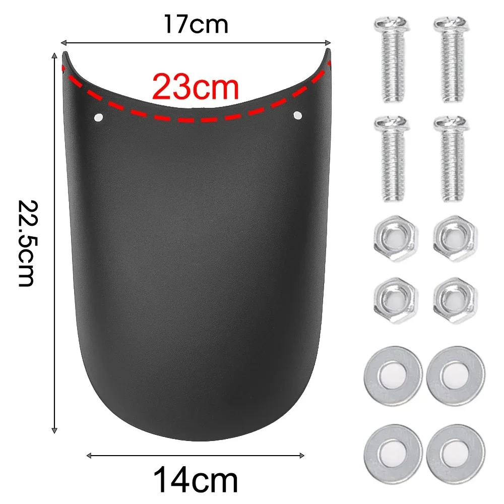 Universal Motorcycle Electric Vehicle Mudguard Extension Plate Splash Guard