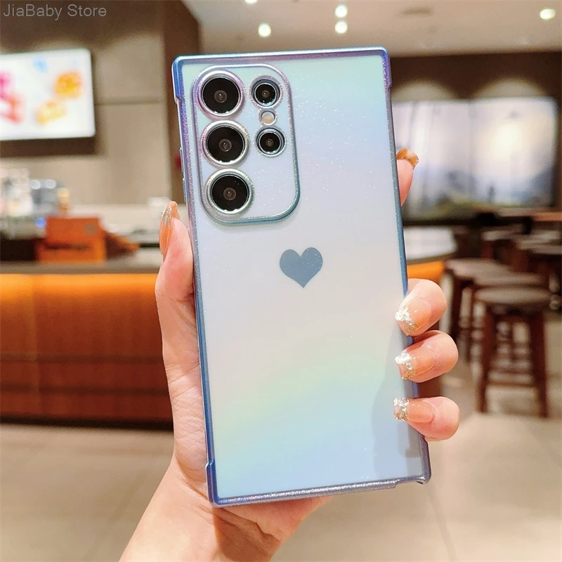 Luxury Rainbow Liquid Phone Case With Camera Protection & Holder_voghion.com