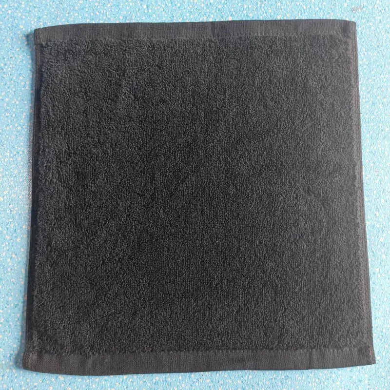 Description Picture 4 of itemLarge black bath towel Strong absorbent towel cotton soft face towel Hotel bathroom Beauty home kitchen towel