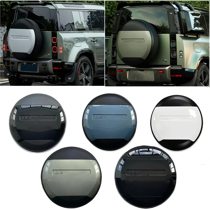 車のスペアタイヤカバー,ランドローバー用,高品質,エクステリア