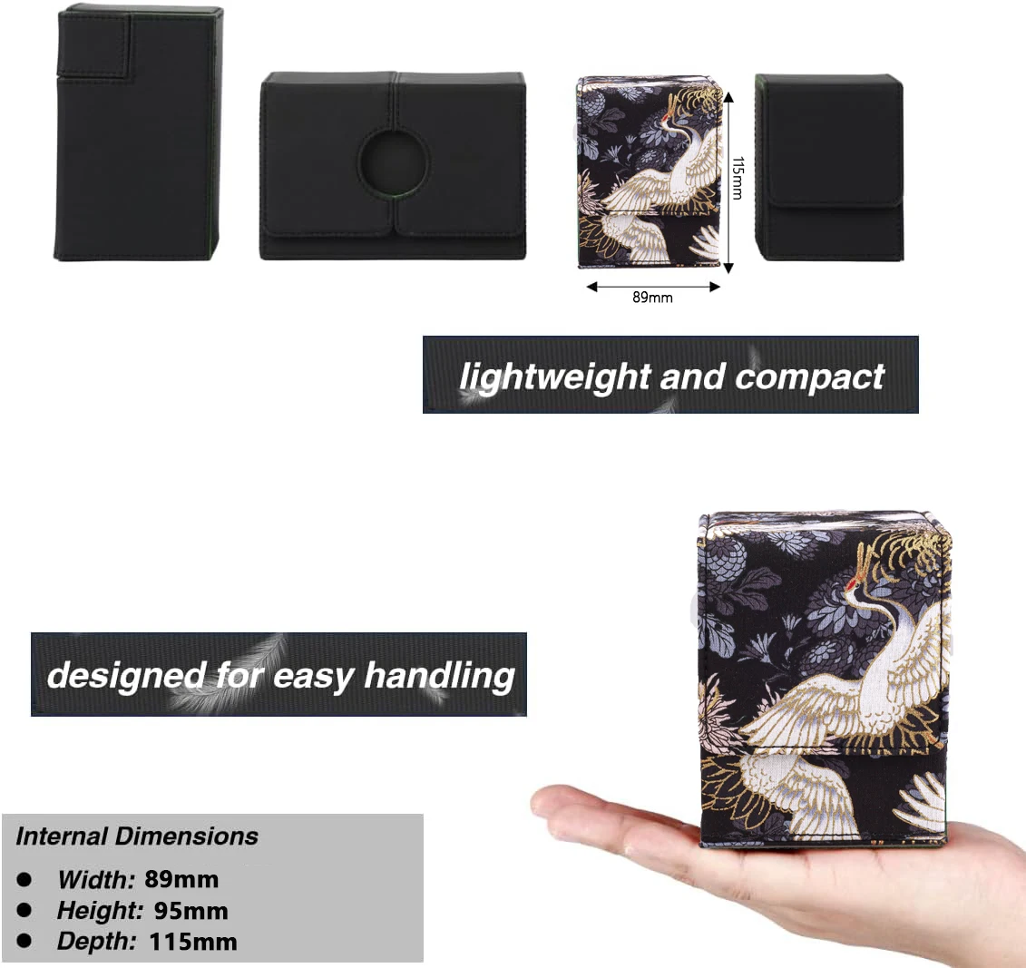 thumbnail image 2 of Aazon.co: RADWIPS Card Deck Box For TG Coander Deck, Fits 100 2 of 10