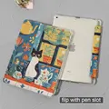 Filp with pen slot