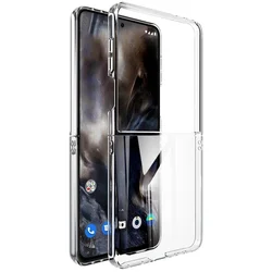 Ultra Clear Shockproof Transparent Hard Case - Durable Protective Shell - Galaxy Z Flip 7 (Transparent Case)