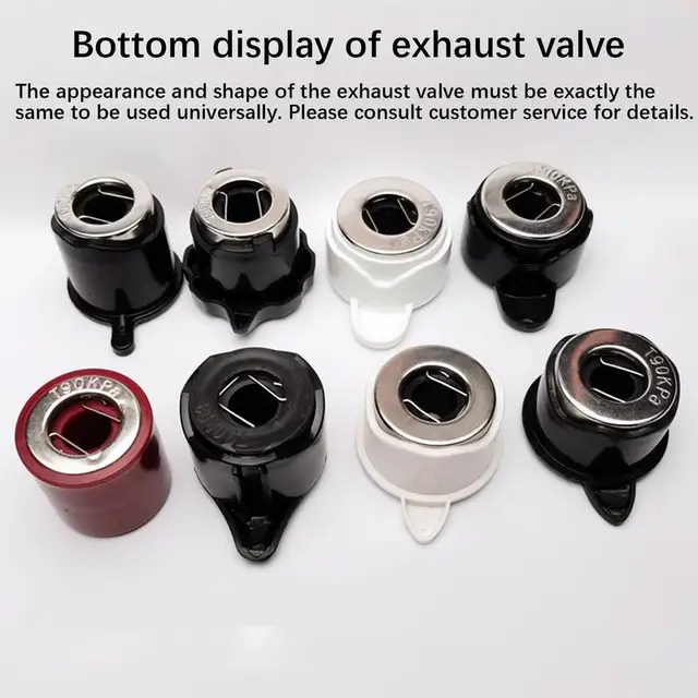Pressure Cooker Steam Valve Pot Valve Pressure Cooker Part Safety Valve Replacement Parts Universal Pressure Valve for Electric 2