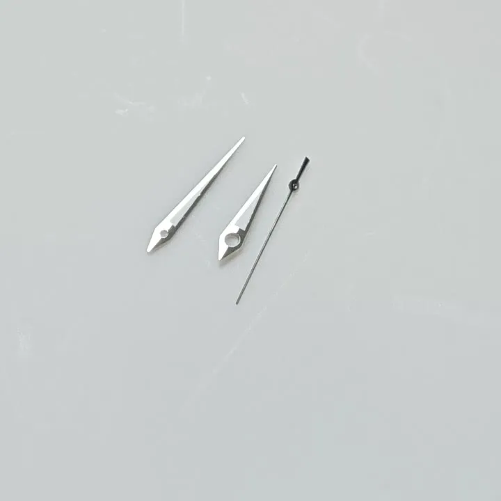 Lancette Per Orologi In Argento Puntatore Per Orologio Con Spada Da Aviatore Ago Luminoso Verde Per Movimento ETA 2824 2836 PT5000 - Foto 9