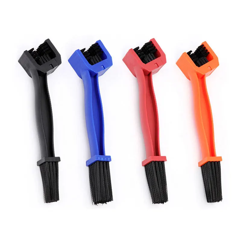 Motorcycle Chain Brush Cleaner Plastic Bike Bicycle Moto Brush Cycling Clean Chain Cleaner Outdoor Scrubber Tool for Road Care bicycle chain cleaner,bicycle chain cleaning brush
