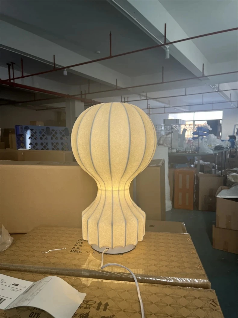 Italy Design Silk LED Table Lamp
