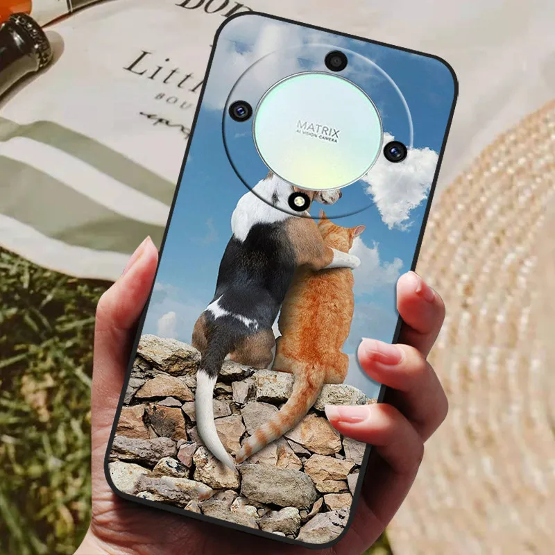 Elegant Black Bumper TPU Silicone Case