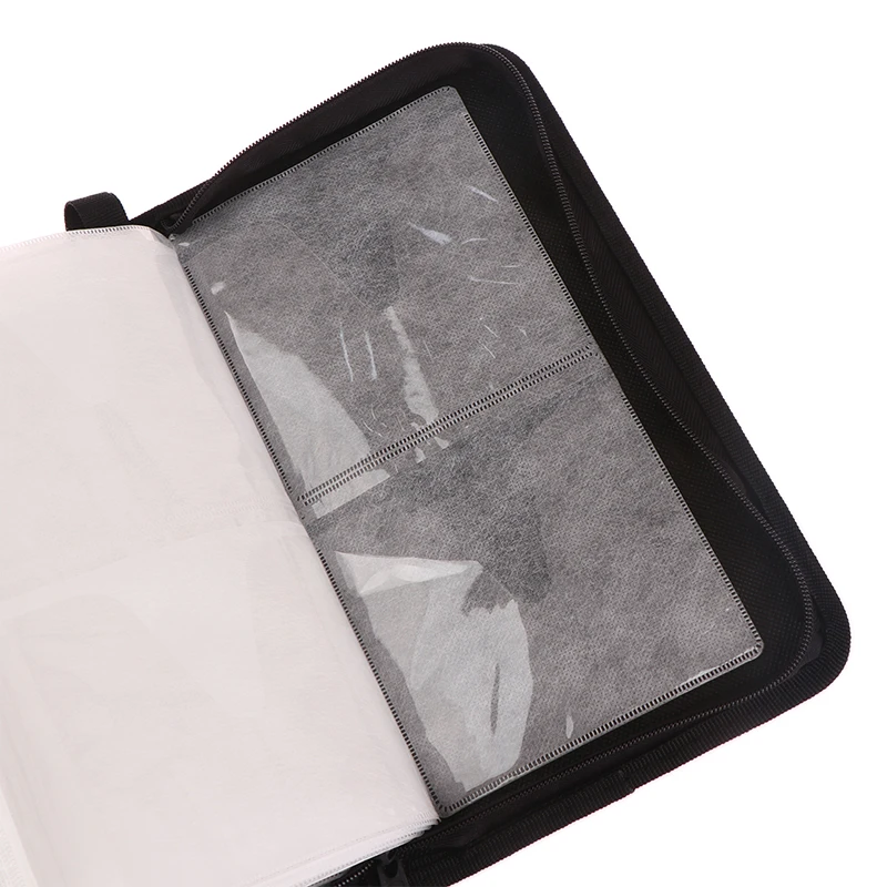 Carry Box Handbag With Zipper Album Organizer 80-Sheets Car CD Case Disc Dvd Storage Bag Sleeves Holder Case 28.5 * 15.5 * 4.8cm cd dvd storage bag cd dvd storage case