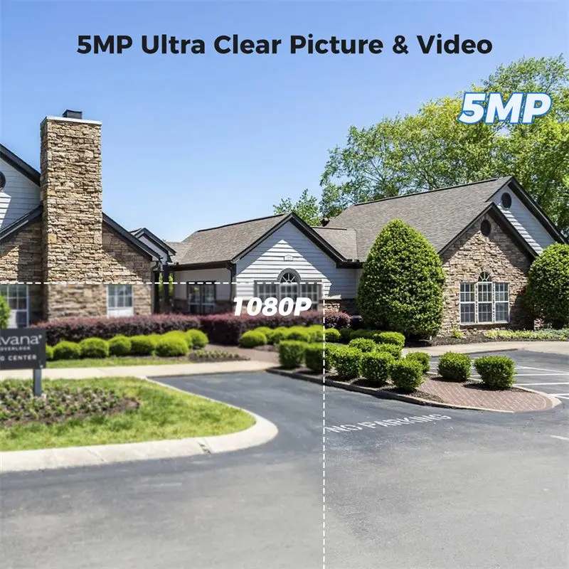 كاميرا أمان سلكية منزلية Hiseeu ، كشف حركة ذكي ، ر...