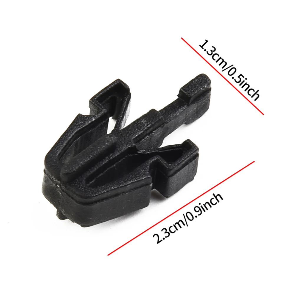 

20PCS Car Grille Clip Black Plastic For Toyota Replaces 90467-13011 For Chevrolet For Mitsubishi Replaces MB153825 For Isuzu Rep