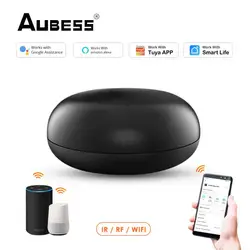 Smart Universal IR+RF Remote Wifi Tuya For Smart Home Control For TV AC And DVD Air Conditioner Works With Alexa Smart Home