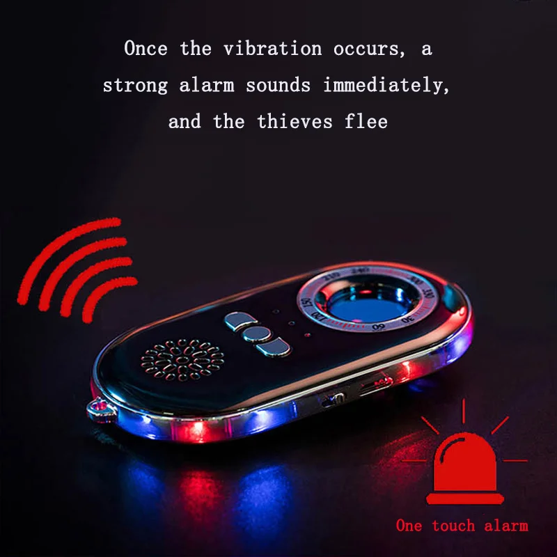 Anti-Theft Detector for Hotel Anti Theft Magic Tool Infrared Scanning Travel Anti Theft Detector Monitoring Camera