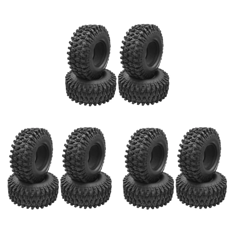 

12PCS 1.9 Inch Rubber Tyre 1.9 Wheel Tires 108X40MM For 1/10 RC Crawler Traxxas TRX4 Axial SCX10 90046 AXI03007
