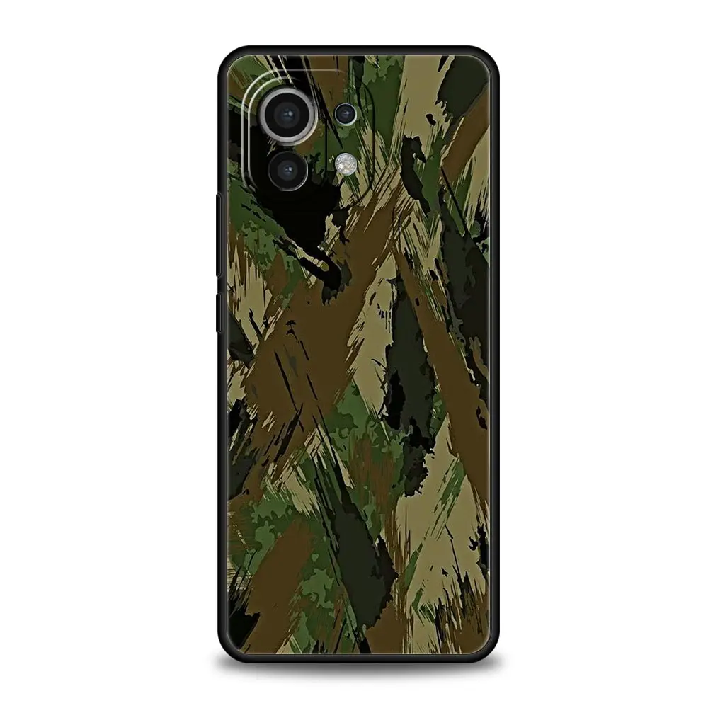 Camouflage Military-Style Soft TPU Phone Case