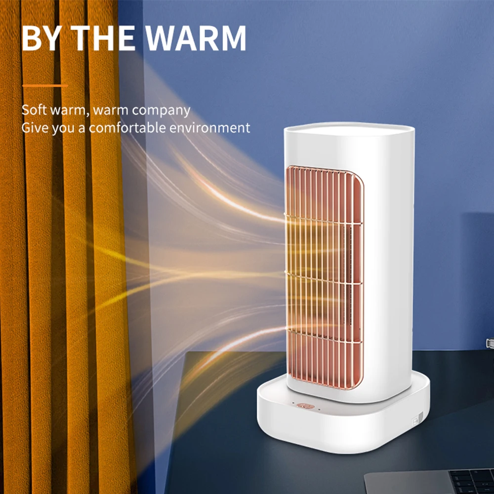 1300 W Space Heater Portable Electric Heater Overheating & Tip-Over Protection PTC Ceramic Heater 90 Degree Oscillation 2 Modes 4