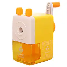 

Cartoon Hand Crank Mechanical Pencil Sharpener Kids Student School Stationery Children's Learning Stationery Pencil Sharpener