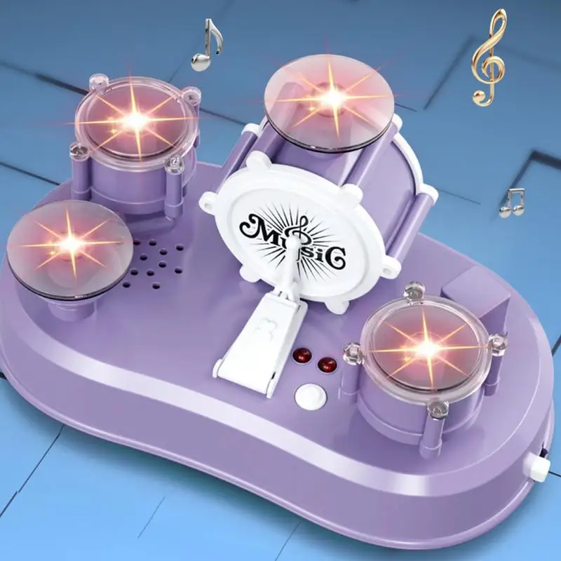 Mini Finger Drum Set Desktop Drum Set Portable Mini For Desk Desk Musical Miniature Touch-sensitive Toy