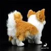 Pomeranian Dog High Fidelity Anime Cute Plushie Sheep Dog Plush Toys Lifelike Animals Simulation Stuffed Doll Kawai Toy Gifts 4