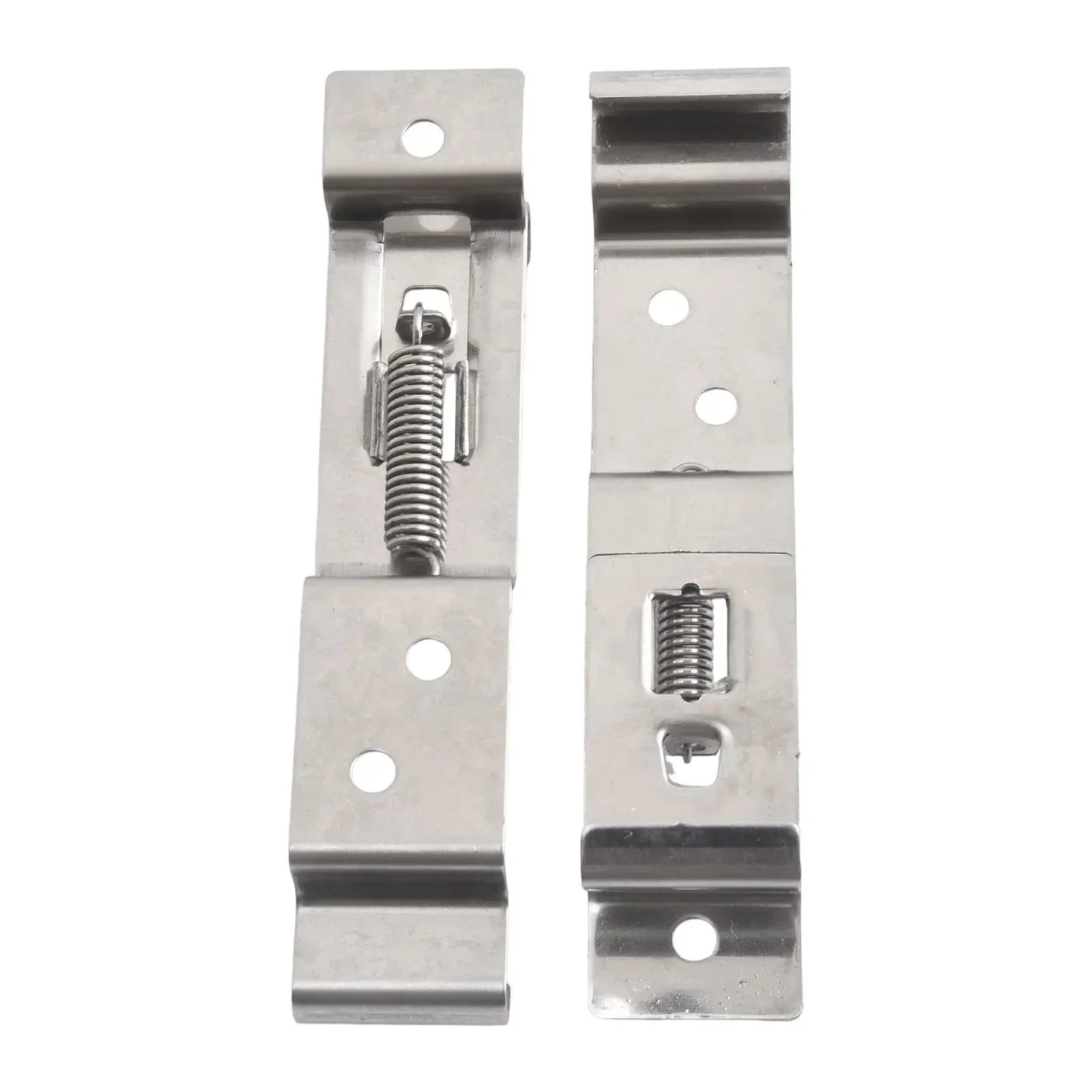 Lot De 8 Attaches De Plaque D'immatriculation En Acier Inoxydable - Universelles Pour Voiture, Camion, Remorque
