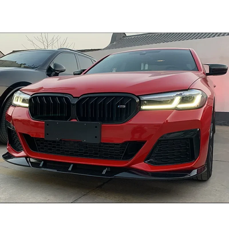 

Спойлер для переднего бампера Bmw G30 G31 520i 520d 530i 540i M550i LCI 2020-2023 5 серий, спойлер для переднего бампера, 3 шт.