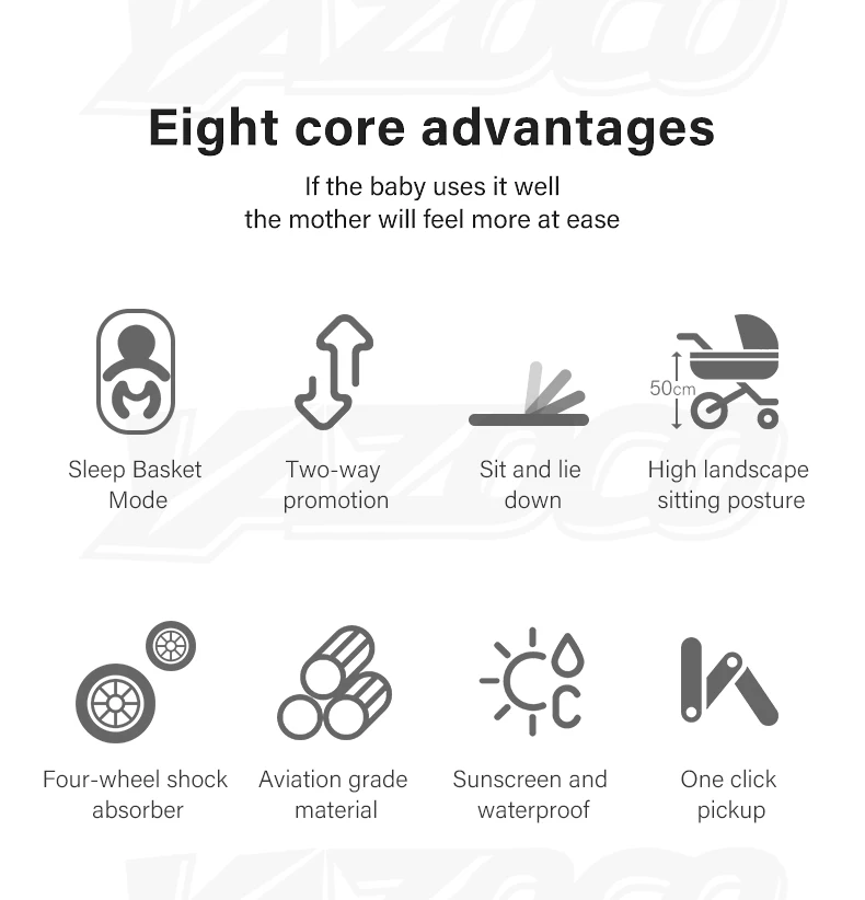 Side view of stroller frame