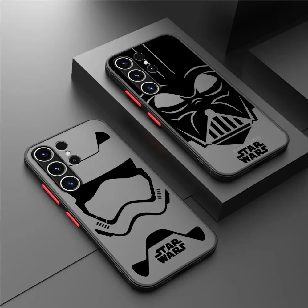 Darth Vader Star Swars Custodia Opaca Per Samsung Galaxy S22 S23 S20 S21 Fe S10 S9 Plus S8 Capa Note 20 Ultra 10 Lite Phone Fundas