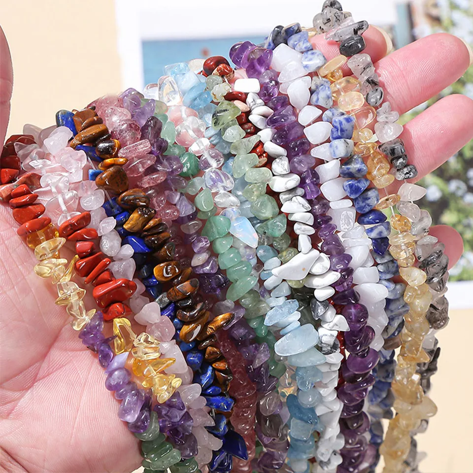 5-8mm Natural Opal Irregular Chips Stone Beads Crystal...