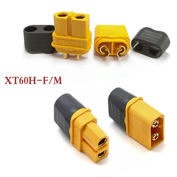 Sd31e1ade8af544c09631f185c9602dddD.jpg Amass XT60 XT60H XT60U XT60PW XT60PB XT60PT XT90 10/20/50Pairs Male Female Bullet Cnnectors Plug with Sheath for RC Lipo Battery