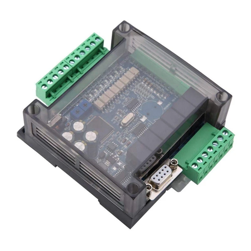 

2X FX3U-14MR PLC Industrial Control Board 8 Input 6 Output Programmable Control Relay Output, 24 V PLC Control