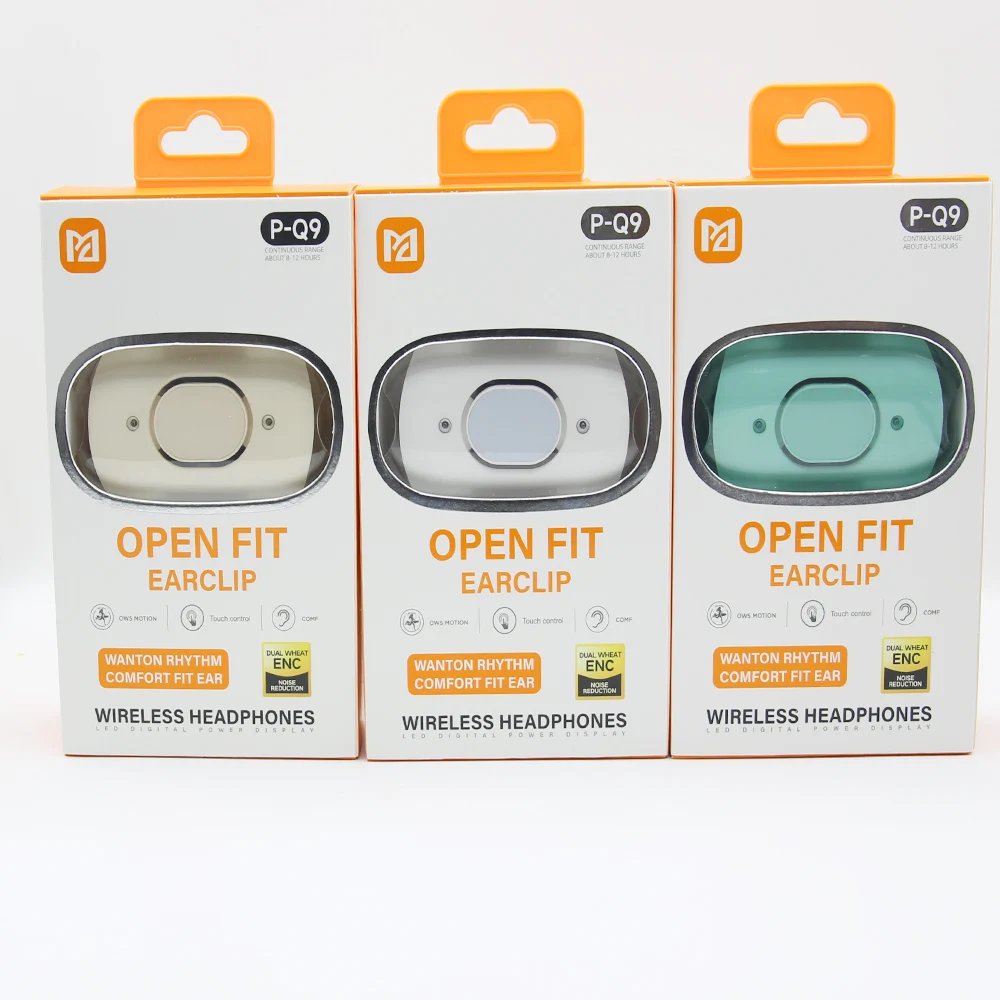

Clip on Bluetooth earphones TZ7, digital display, transparent battery compartment, no appreciation, wearing Windows wireless ear