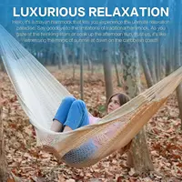Mayan Hammock Handwoven XL Thick Soft Rope Hammocks for Outdoor Indoor  Max 600 lbs Capacity  Tree Straps Carabiners 2