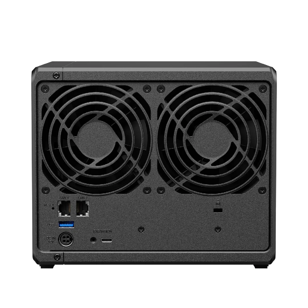 시놀로지 DS925+ 4베이 NAS 인클로저 4GB DDR4 ECC SODIMM 4베이 디스크스테이션 네트워크 클라우드 스토리지 서버 (디스크 미포함)
