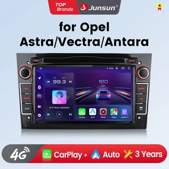 Radio Universal Junsun de 7 Pulgadas para Opel Astra H J Vectra Vauxhall Antara Zafira Corsa C D Vivaro Meriva, CarPlay, Android Auto, Multimedia, Tipo-C, Ventilador de Refrigeración Opcional, GPS, SWC, BT, FM, RDS, DSP, Pantalla IPS, Sistemas Inteligentes para Auto, Voz AI, 4G, WiFi, 8 Núcleos 1