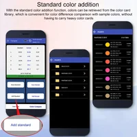 LS171 High-Precision Color Difference Tester for Plastics, Textiles, Paints Connects to Android via APP for Smart Color Measure 2